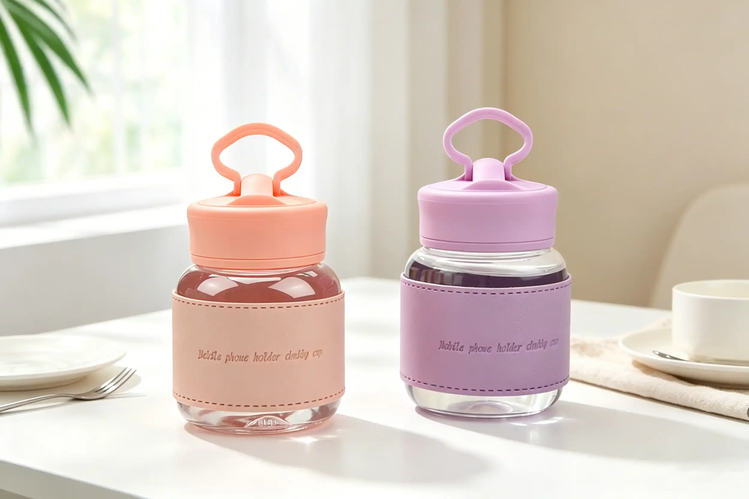 Are mini glass water bottles BPA-free?
